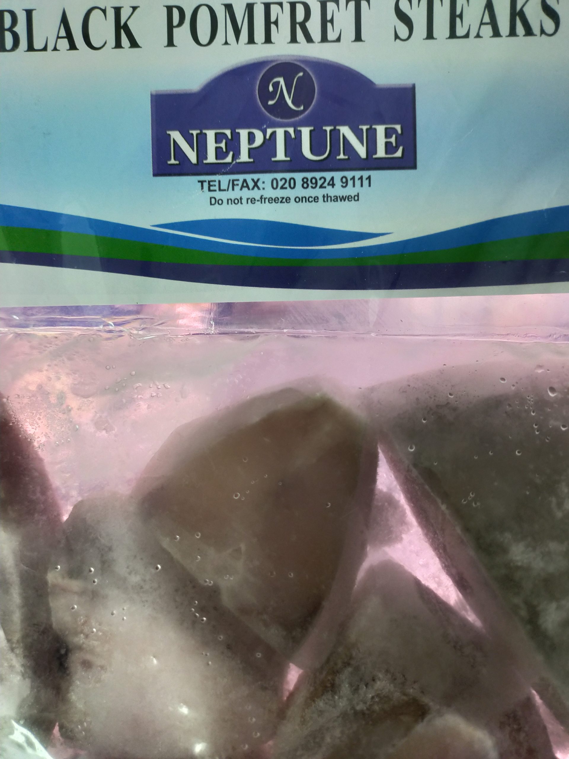 Neptune black pomfret 600g