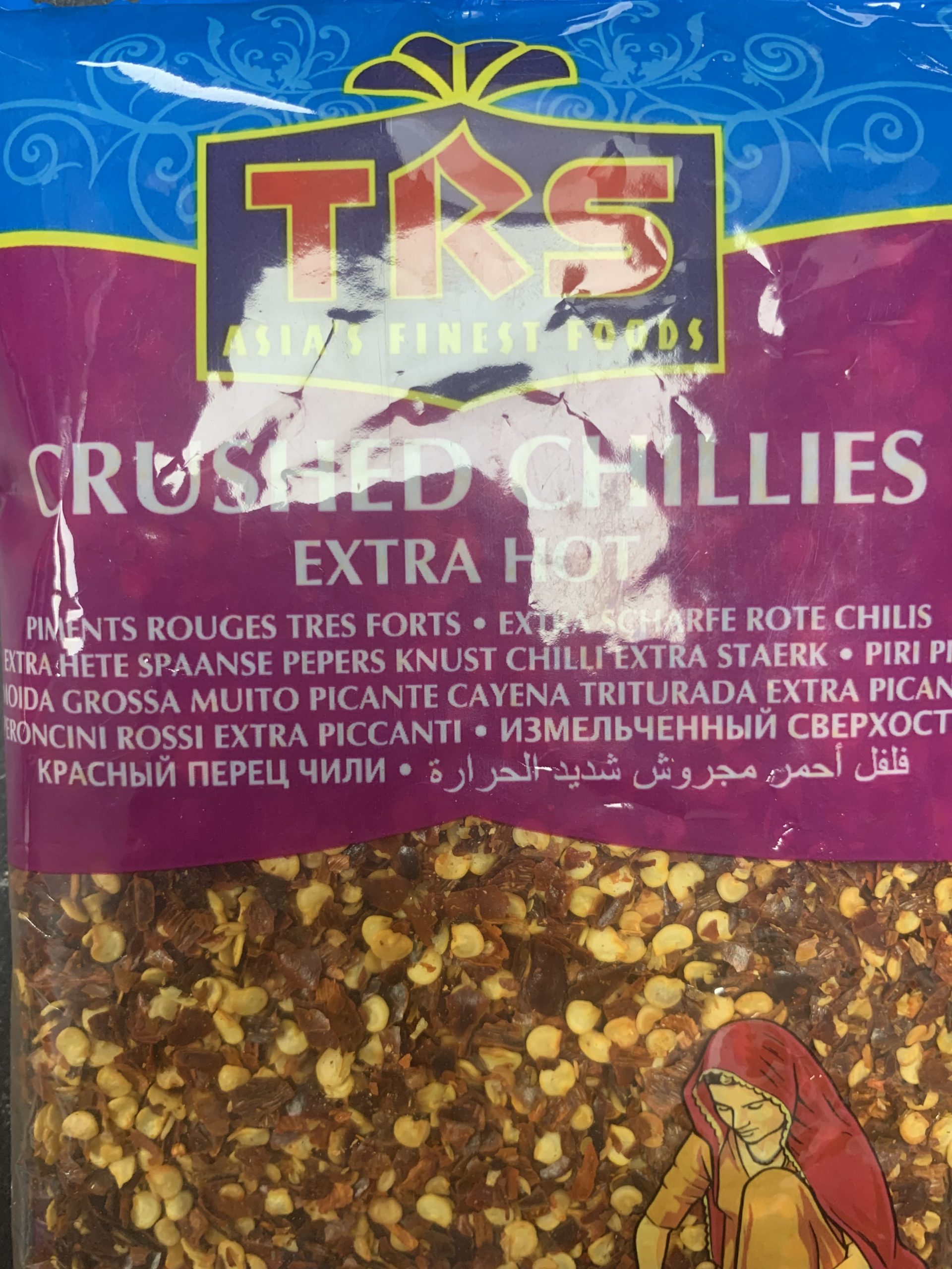 TRS Crushed Chillies Extra Hot 100g
