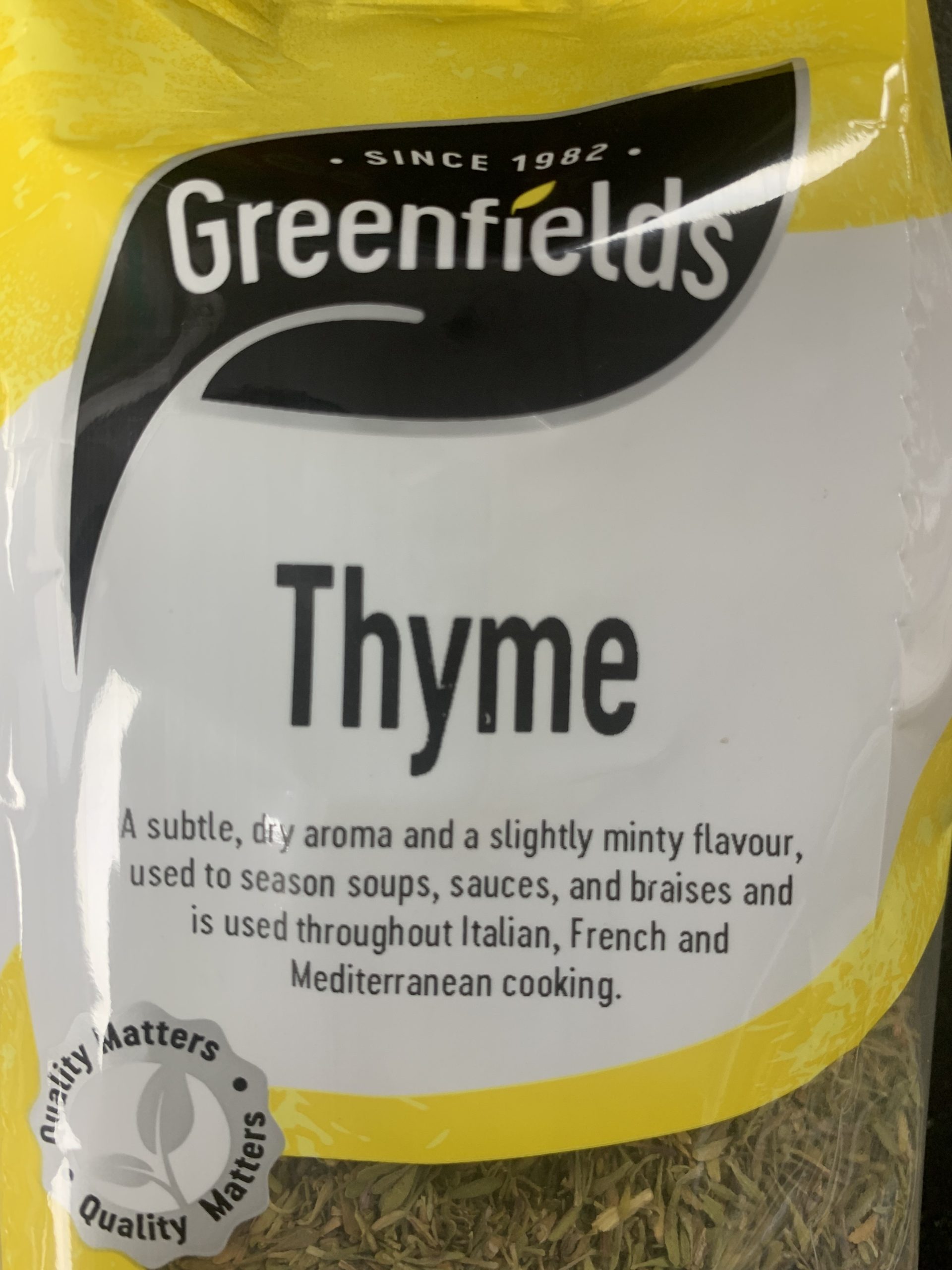 Greenfields Thyme 75g