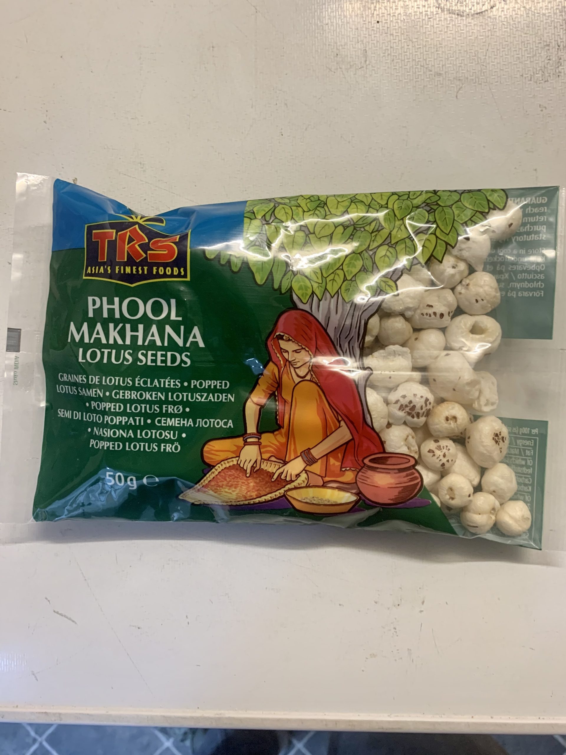 TRS Phool Makhana 50g Lotus seeds