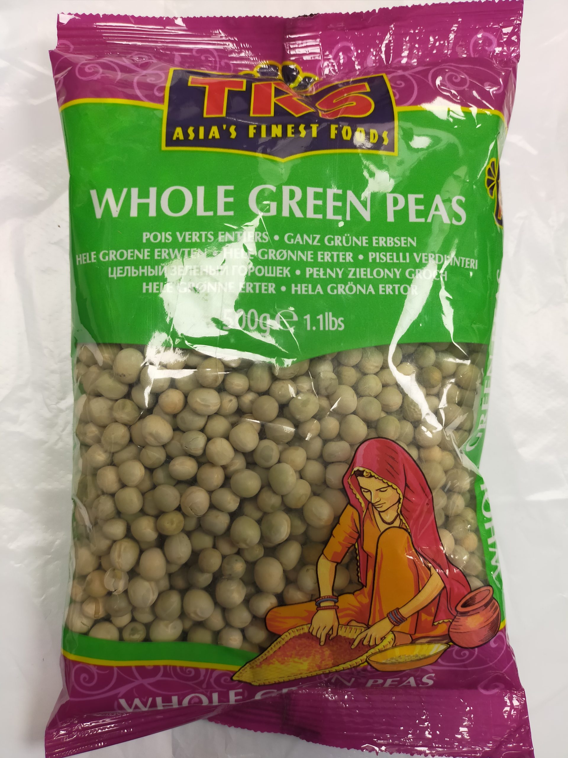 TRS whole Green Peas 500g