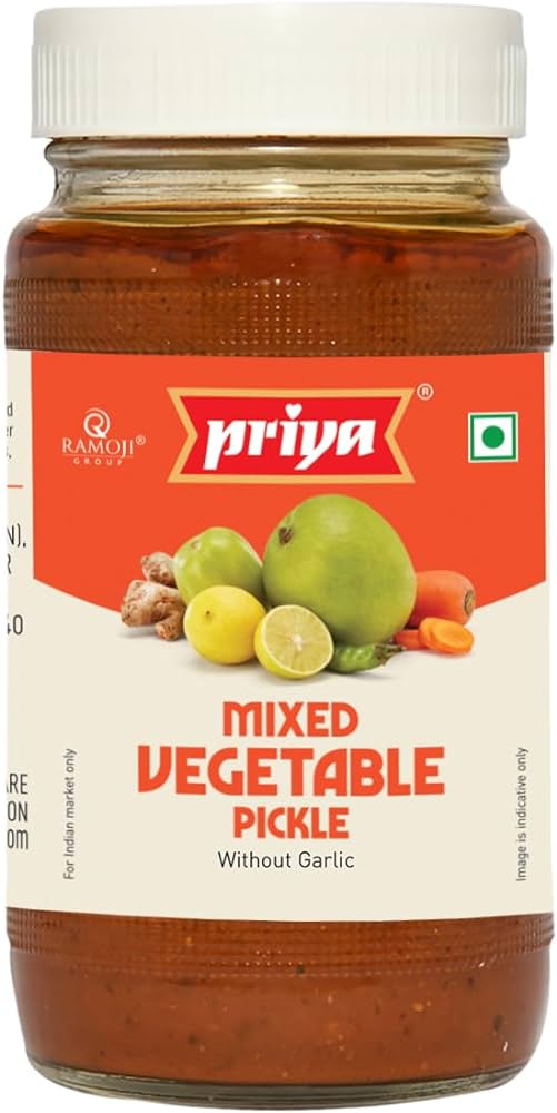 Priya Mixed Vegetable Pickle 300g
