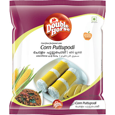 Double Horse Corn Puttupodi 500g