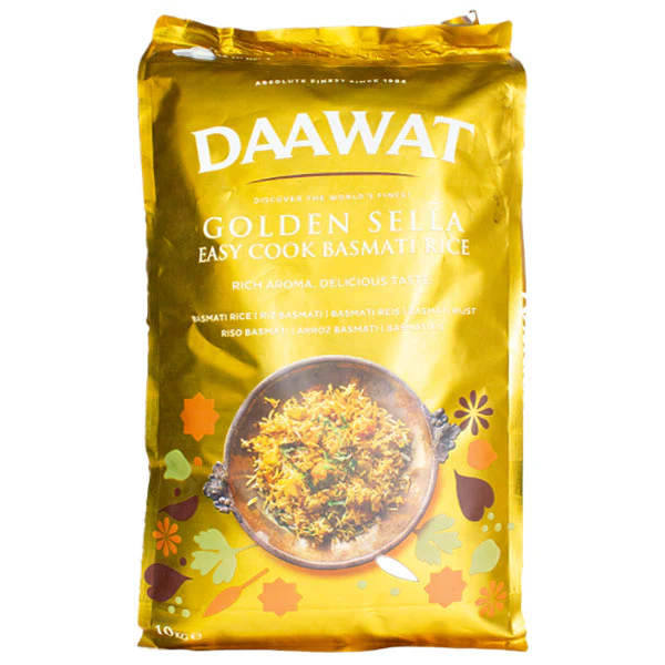 Daawat Golden Sella Basmati Rice 2kg