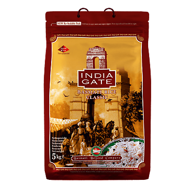 India Gate Basmati Rice Classic 5kg